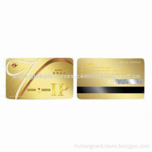 ID/Member Card with Barcode or Embossed Number Printing